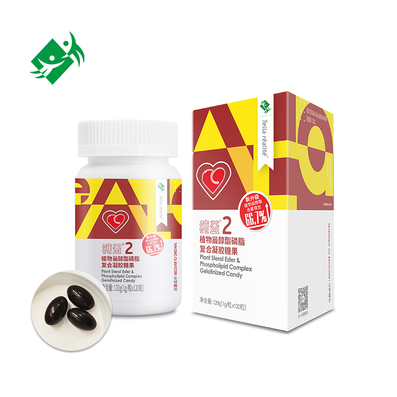 【降脂】泰瑞乐纯益®2 植物甾醇酯 磷脂复合 凝胶糖果