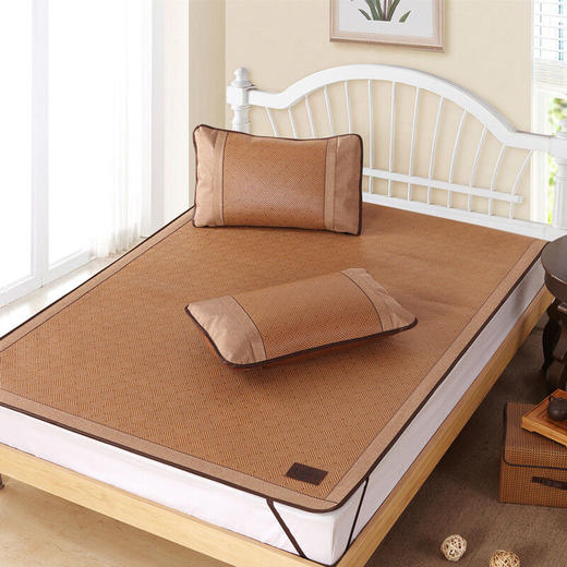 宁波老字号 【老席匠】 夏季单面藤席 巴洛席 商品图4