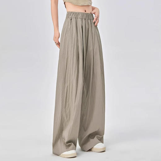 裁缝学苑AS237山本裤冰丝阔腿裤纸样女装夏季高腰垂感直筒裤样板 商品图2