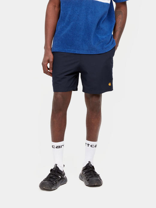 卡哈特 WIP 刺绣金标 轻薄速干宽松梭织短裤 5色 Z-11622 商品图3