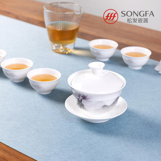 11头茗意  高山骨瓷茶具套装 商品图4