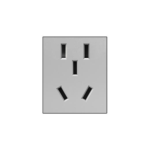 视贝K10灰系列墙开插座 商品图5