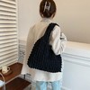 【大容量ins少女风❗️云朵泡芙花朵单肩包】韩国ins少女洋气，新款夏帆布，学生简约手提包，出街休闲通勤单肩包L 商品缩略图3
