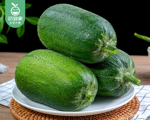 【叼鲜蔬】漳州新鲜苹果丝瓜/1份（1kg±100g） 商品图4