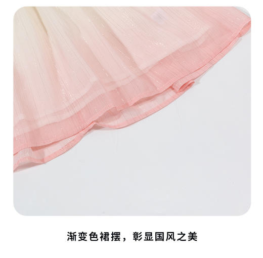 迪士尼女童中式短袖连衣裙ZD2DQ004 商品图8