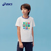ASICS/亚瑟士童装2024年夏新款吸湿速干遮热抗菌趣味棉感短袖T恤 商品缩略图0