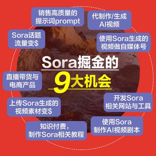 Sora掘金一本通：AI短视频原理、提示词到商业盈利 商品图6