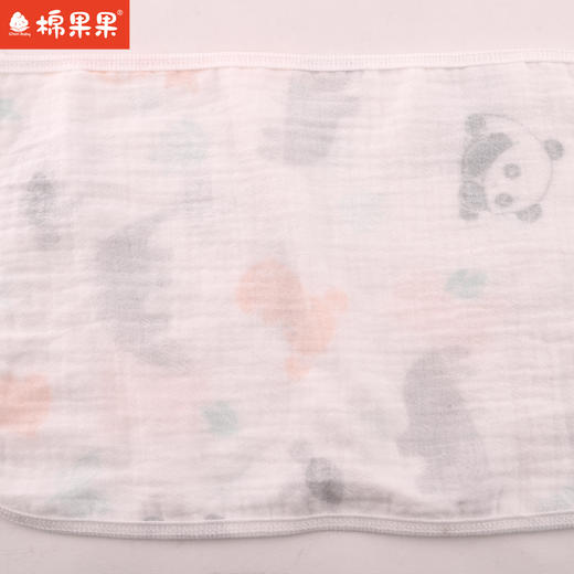 棉果果新品新生儿婴幼儿垫汗巾洗脸巾口水巾面巾20*30cm抗菌纱布方巾 商品图3