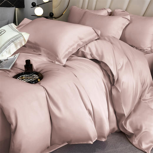 【门店同款】60支进口奥地利兰精莱赛尔天丝四件 套丝滑凉爽裸睡级套件【礼盒包装】 商品图8