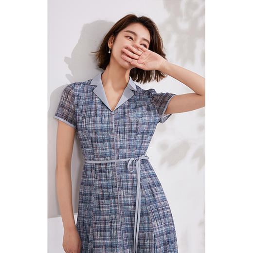 Gowani乔万尼连衣裙2024新款女法式高端精致设计感EM2E746605 商品图1