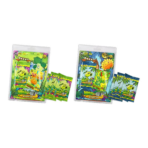 卡游 植物大战僵尸-奇妙自然之旅-植物嘉年华KAYCPZ-JH-001A-B 商品图0