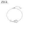 ZEGL设计师925银母亲节礼物白玉髓手链女2024年新款小葫芦手饰品 商品缩略图1