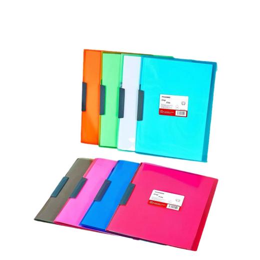 新款旋转拉杆文件夹  简约收纳资料合同固定夹可旋转资料分类整理夹3.200 商品图3