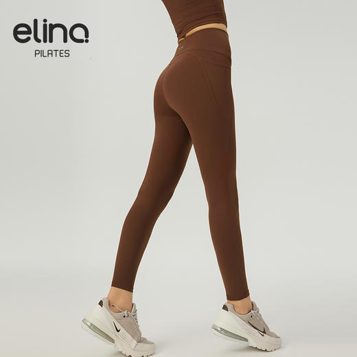 【双旦秒】elina一恋2024新款裸感仿生妖精瑜伽口袋九分裤AD41008（特价产品，收货7天内支持调换、不退款） 商品图7