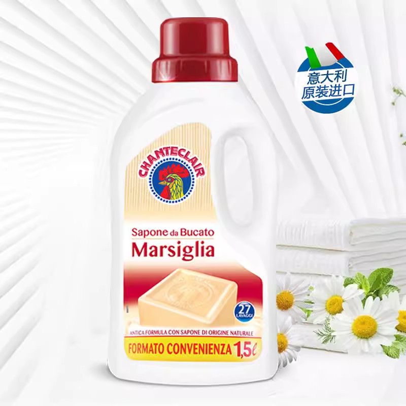 1500ml大公鸡管家液态洗衣皂马赛香味