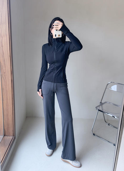 现货 THS -无 lulu define女士运动拉链夹克 瑜伽外套 4色 BF1006 商品图1