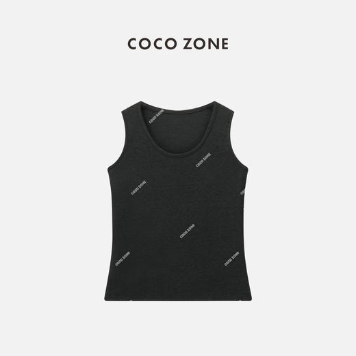 COCO ZONE夏季时尚纯色圆领吊带背心简约百搭修身显瘦上衣CC1B0969 商品图0