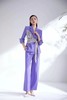 Le Malene 通勤撞色西装阔腿裤套装 15926 商品缩略图1