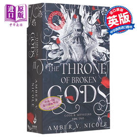 【中商原版】神与怪兽系列 第2部 破碎之神的宝座 The Throne of Broken Gods 英文原版 Amber V Nicole 奇幻小说