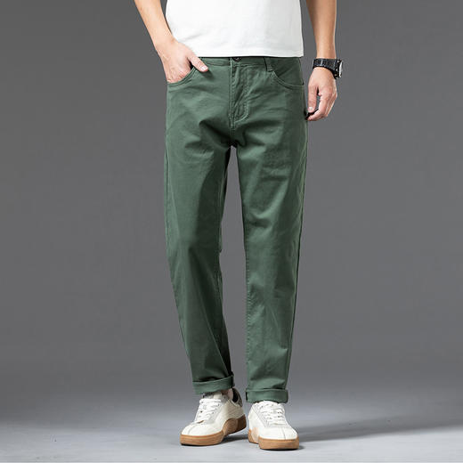 【新款DQ】大依优型大码休闲裤多色长裤男舒适休闲简约百搭加肥加大男装 商品图1