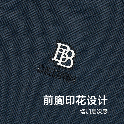 【新款DLS】大依优型大码短袖Polo衫翻领加肥加大男士大号弹力透气舒适夏季半袖 商品图2