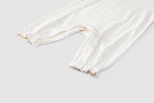 英氏连体蛤衣新款琥珀春秋翻领可爱哈衣双35纯棉襟蛤YLAAJ0P038A 商品图3