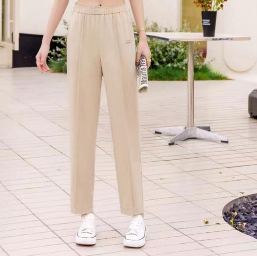 【M1】臣禾	夏款 松紧腰西裤	JZ242060121现货 商品图1