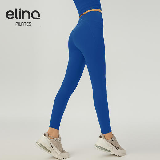 【双旦秒】elina一恋2024新款裸感仿生妖精瑜伽口袋九分裤AD41008（特价产品，收货7天内支持调换、不退款） 商品图1
