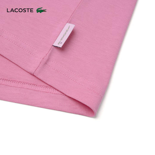 Lacoste法国鳄鱼夏日系列女装新款卡通字母T恤TF8173-98 商品图11