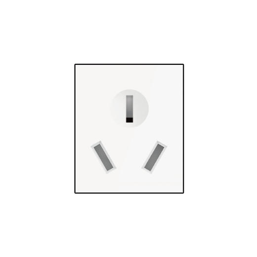 视贝K20白系列墙开插座 商品图0