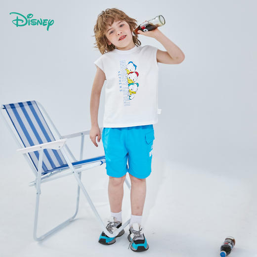 【迪士尼正品套装任选2套】男女童夏装萌趣运动休闲套装 商品图7