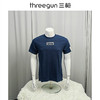 Threegun三枪 【潮款印花】圆领男士短袖T恤打底衫-24127A011 商品缩略图3