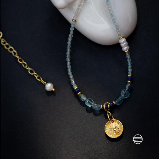 万物三千｜黄财神托帕彩石项链 饰品 商品图6