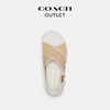 【自营】coach/蔻驰  女士经典标志FRASER凉鞋 CR865 UYP 商品缩略图1