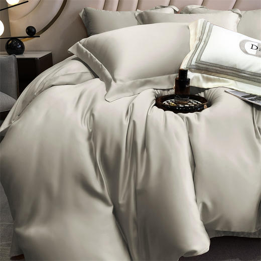 【门店同款】60支进口奥地利兰精莱赛尔天丝四件 套丝滑凉爽裸睡级套件【礼盒包装】 商品图11
