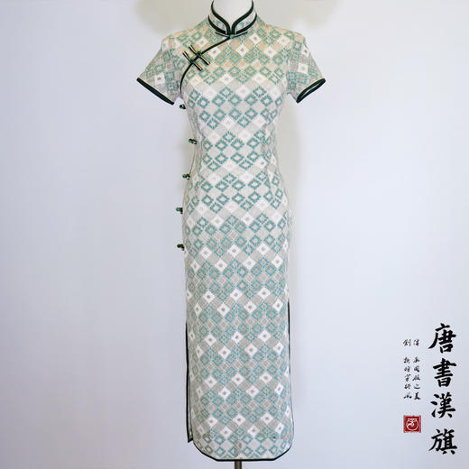 【东厢月】民国复古蕾丝改良旗袍新中式 商品图8