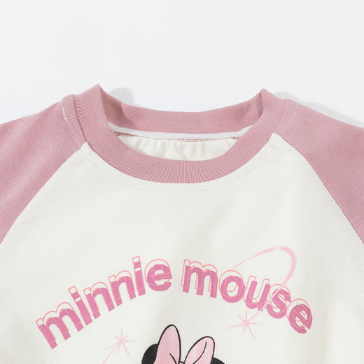 迪士尼女童短袖长裤工装套装ZD2DT058 商品图1