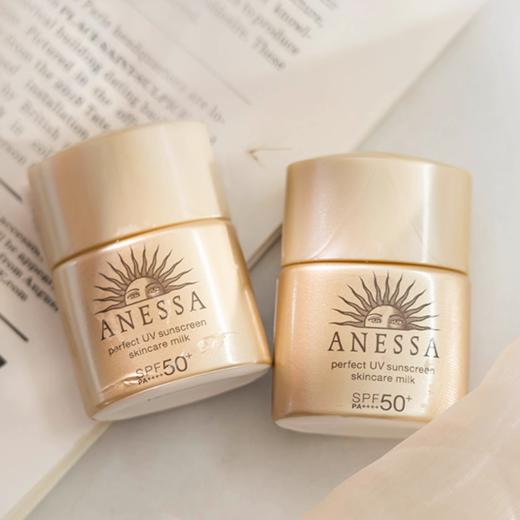 【安耐晒小金瓶防晒到手180ML】ANESSA/安耐晒防晒双支装（防晒60ml*2+防晒12ml*5）一般贸易 商品图8