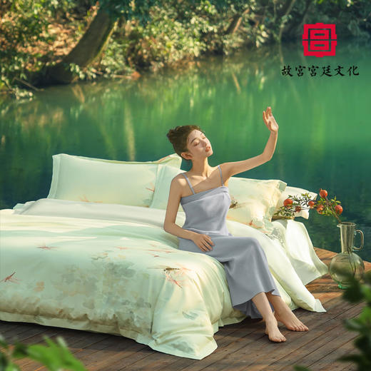 掠影浮光天丝棉印花四件套  预售15天 商品图2