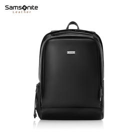 新秀丽BOWERY IV系列经典牛皮革双肩包NS1*001