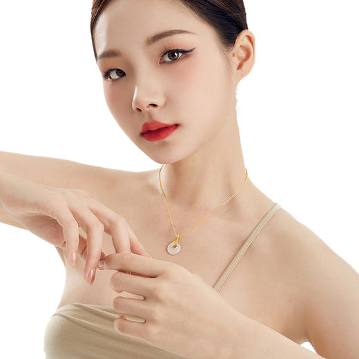 Fanci范琦×宫主【暴富平安扣项链】生日礼物送妈妈 送女友 商品图3