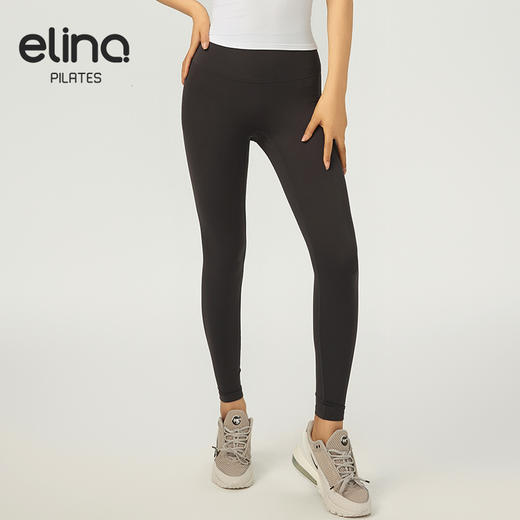 elina一恋2024新款5A抗菌无尴尬线瑜伽健身九分裤AD1583 商品图8