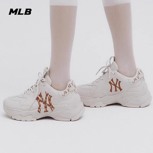 MLB男女情侣厚底休闲运动鞋时尚潮流经典老花老爹鞋3ASHBMN3N 商品图2