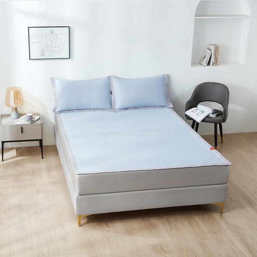 丝享雪糕4D-BOX冰肌席三件套夏季凉席枕套可机洗三件套礼盒装（山姆超市款） 商品图1