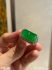 高冰艳绿无事牌戒指【4201504】具体价格微信咨询 商品缩略图0