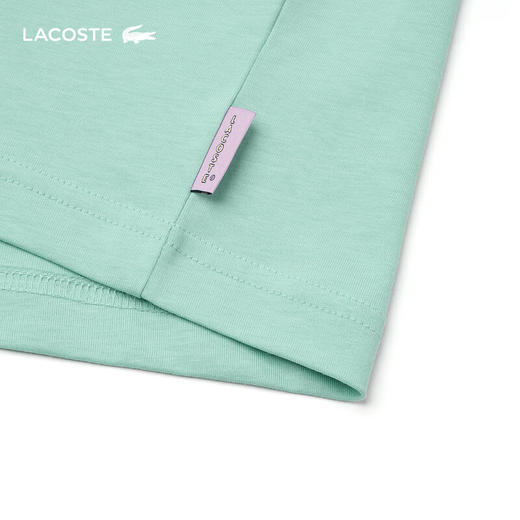 Lacoste法国鳄鱼夏日系列女装新款卡通字母T恤TF8173-98 商品图5