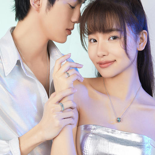 【发光款 时空情侣对戒】范琦光年系列  开口可调节戒指 下单即赠精美礼盒+顺丰空运+运费险 商品图3