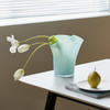 磁粉白菜口部花边玻璃花瓶器皿工艺品餐桌花插 商品缩略图6