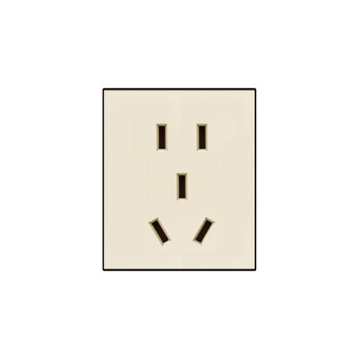 视贝K20金系列墙开插座 商品图0