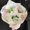 纯爱--粉白色系混搭花束 商品缩略图0